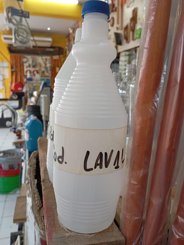 BOTELLA AMARILLA X 1L TAPA A ROSCA